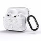 Cute Grey Halloween AirPods Pro Clear Case Side Image