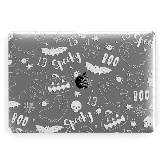 Cute Grey Halloween Apple MacBook Case