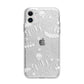 Cute Grey Halloween Apple iPhone 11 in White with Bumper Case