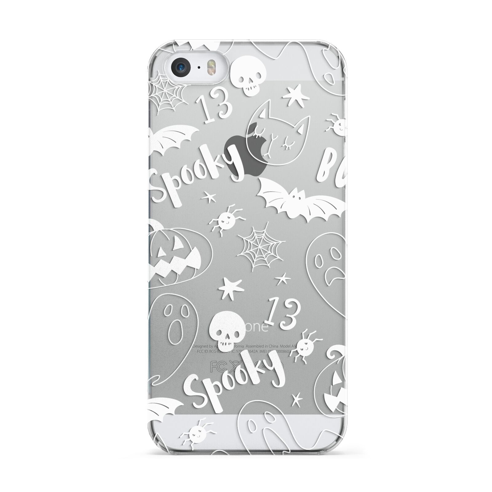 Cute Grey Halloween Apple iPhone 5 Case