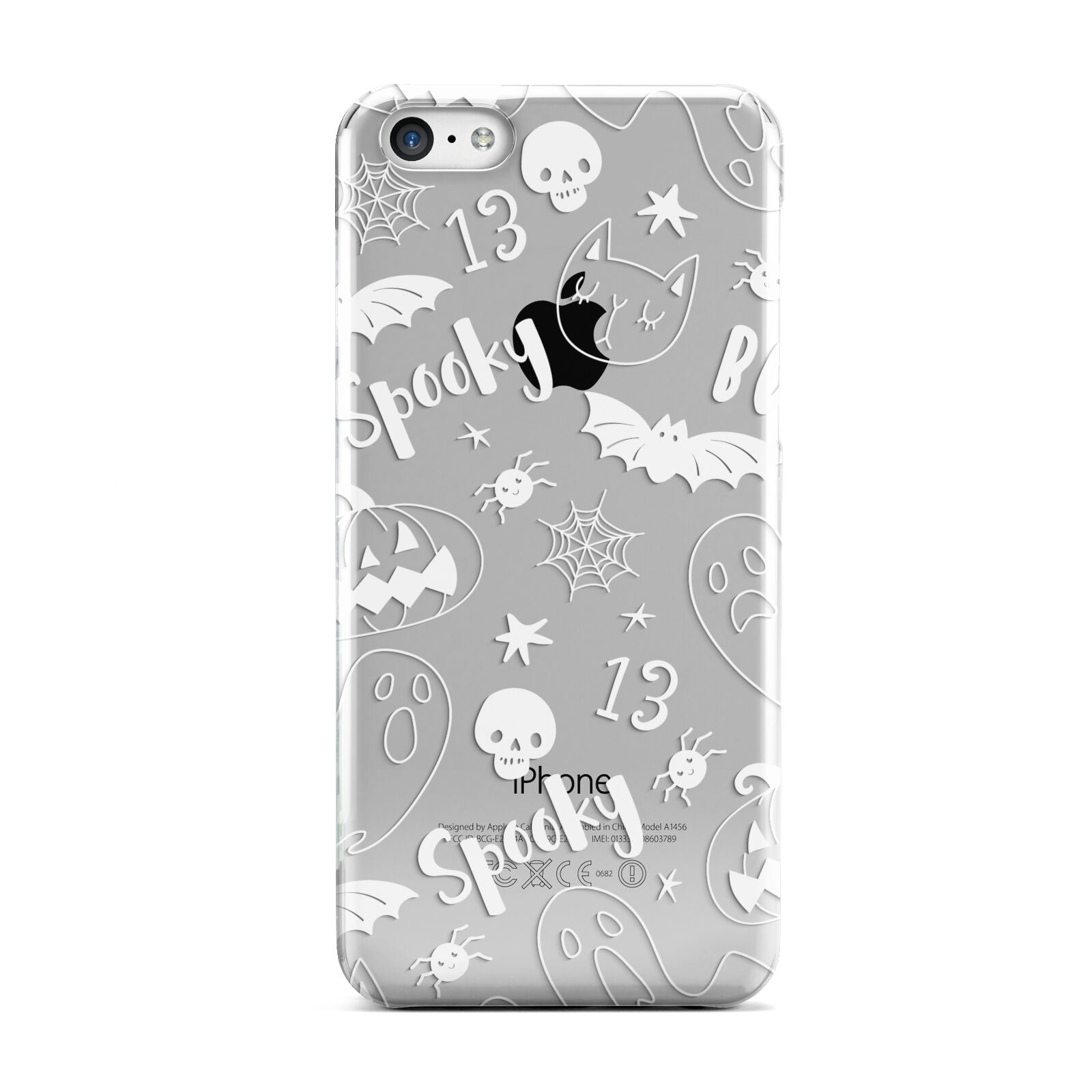Cute Grey Halloween Apple iPhone 5c Case