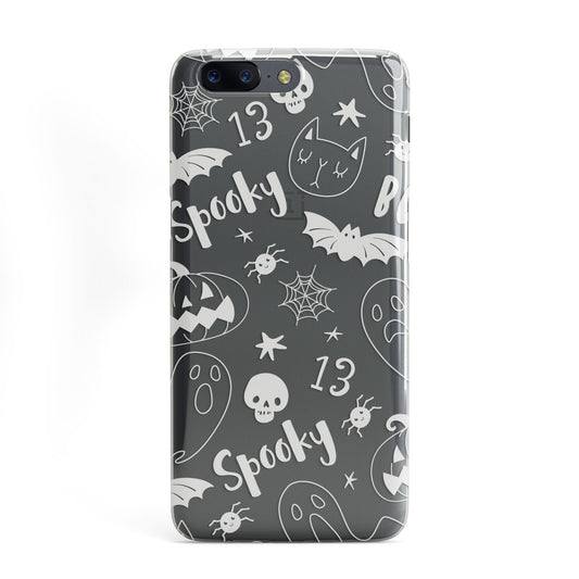 Cute Grey Halloween OnePlus Case