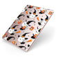 Cute Halloween Cats Apple iPad Case on Rose Gold iPad Side View