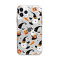 Cute Halloween Cats Apple iPhone 11 Pro Max in Silver with Bumper Case