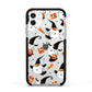 Cute Halloween Cats Apple iPhone 11 in White with Black Impact Case