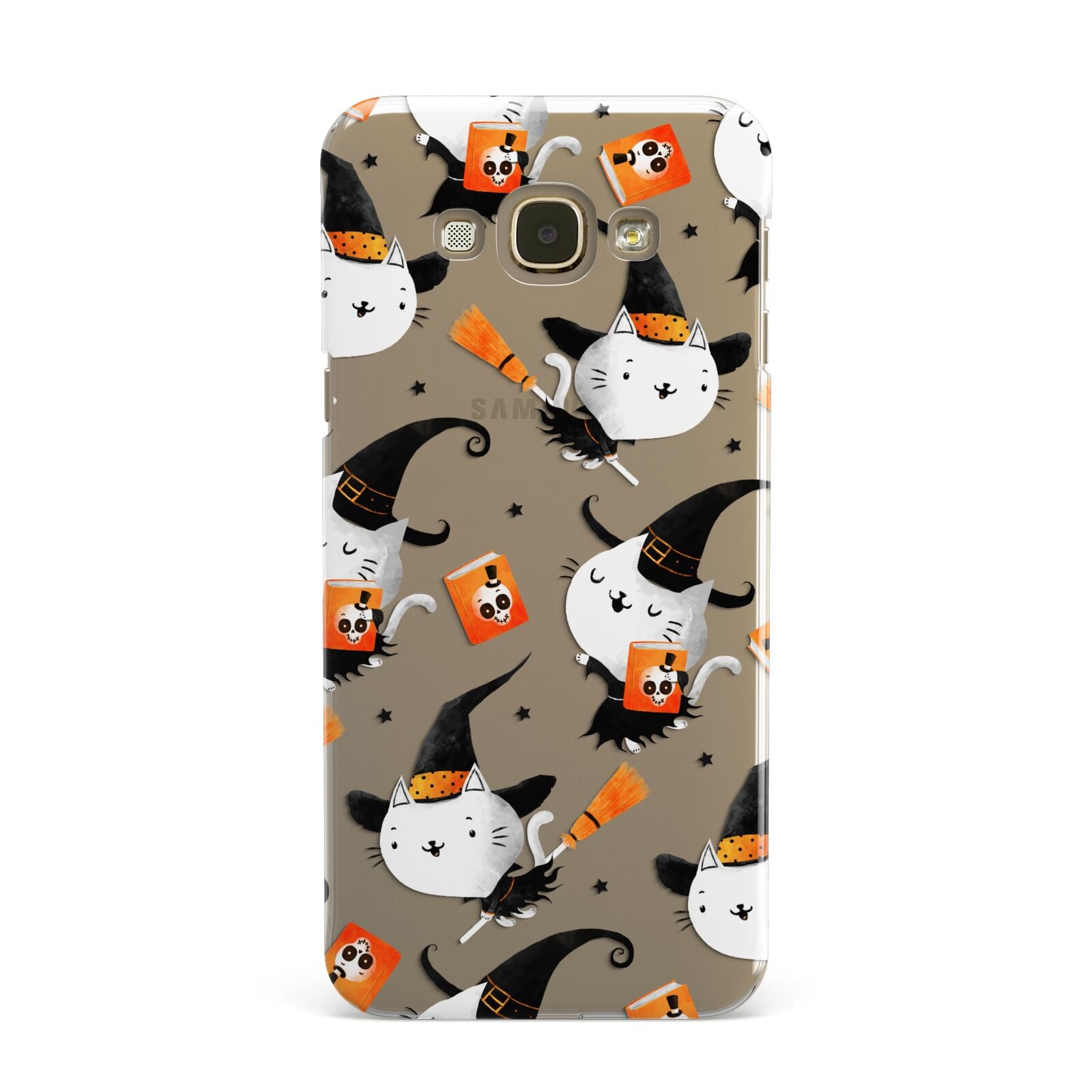Cute Halloween Cats Samsung Galaxy A8 Case