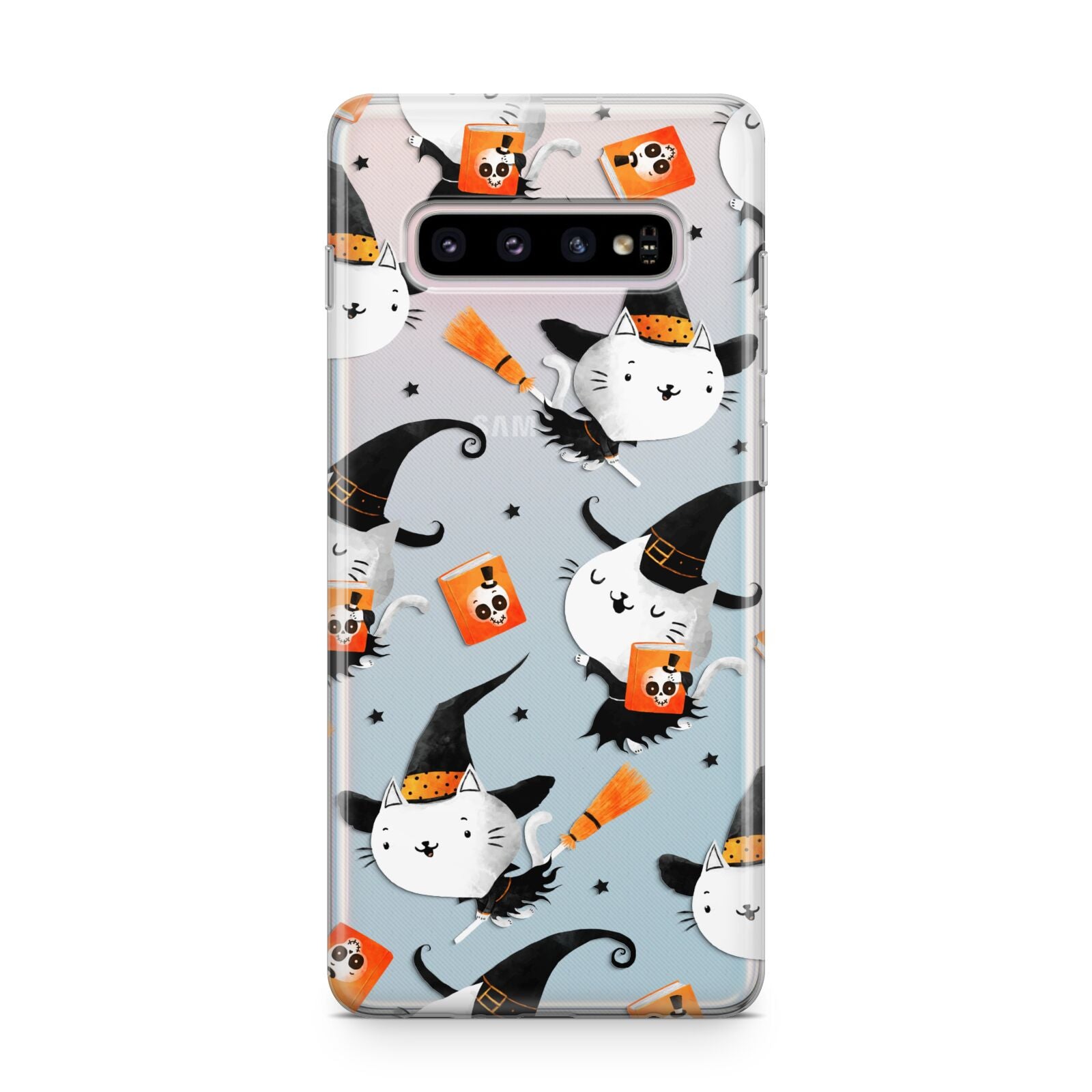 Cute Halloween Cats Samsung Galaxy S10 Plus Case