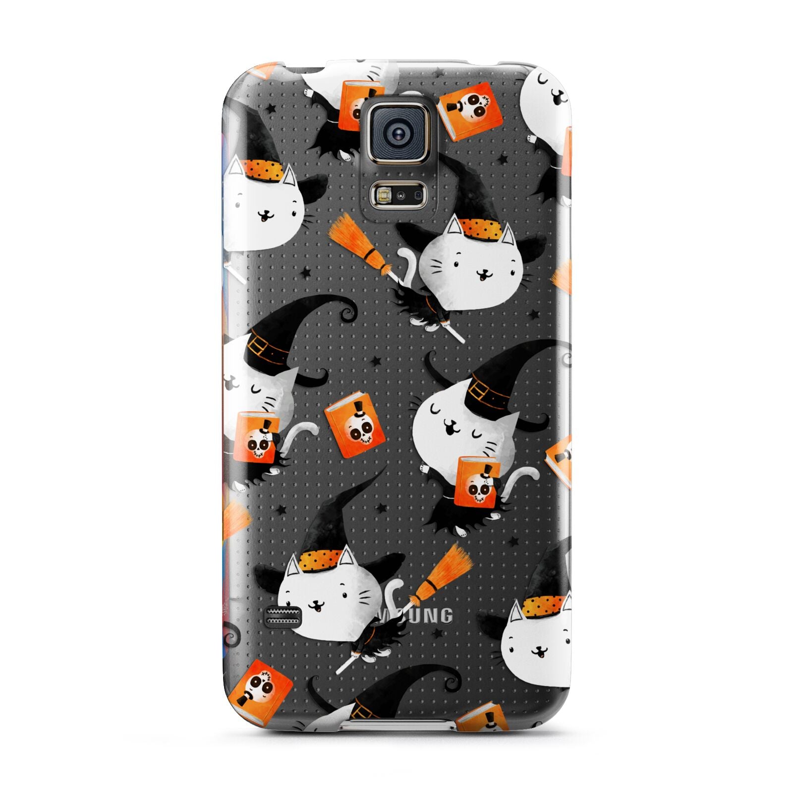 Cute Halloween Cats Samsung Galaxy S5 Case