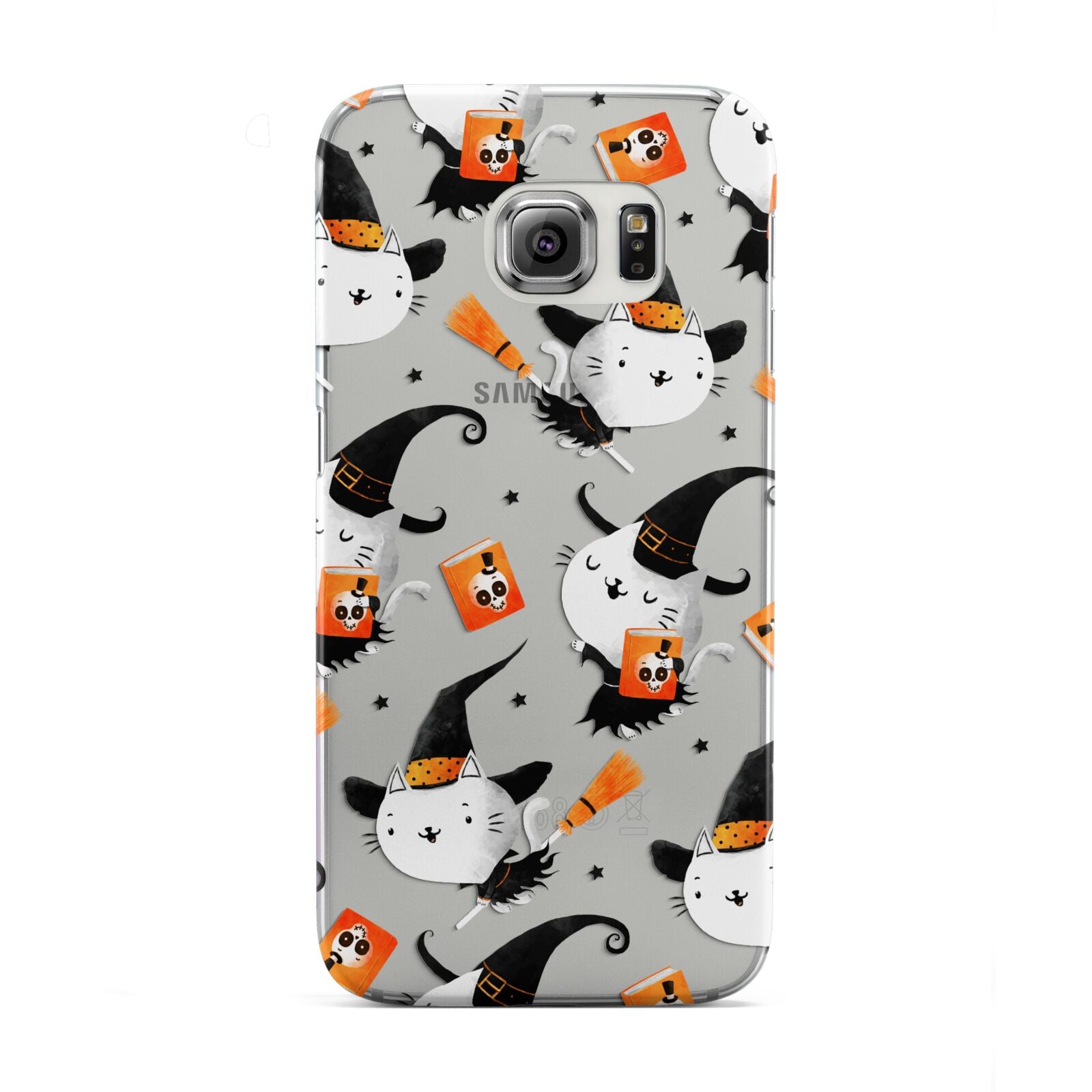 Cute Halloween Cats Samsung Galaxy S6 Edge Case