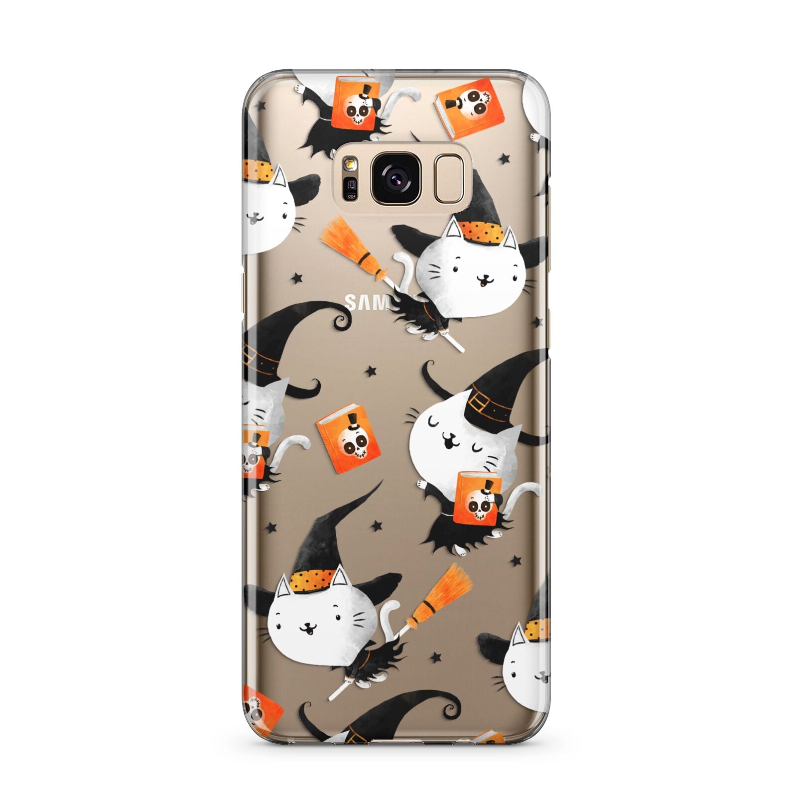 Cute Halloween Cats Samsung Galaxy S8 Plus Case
