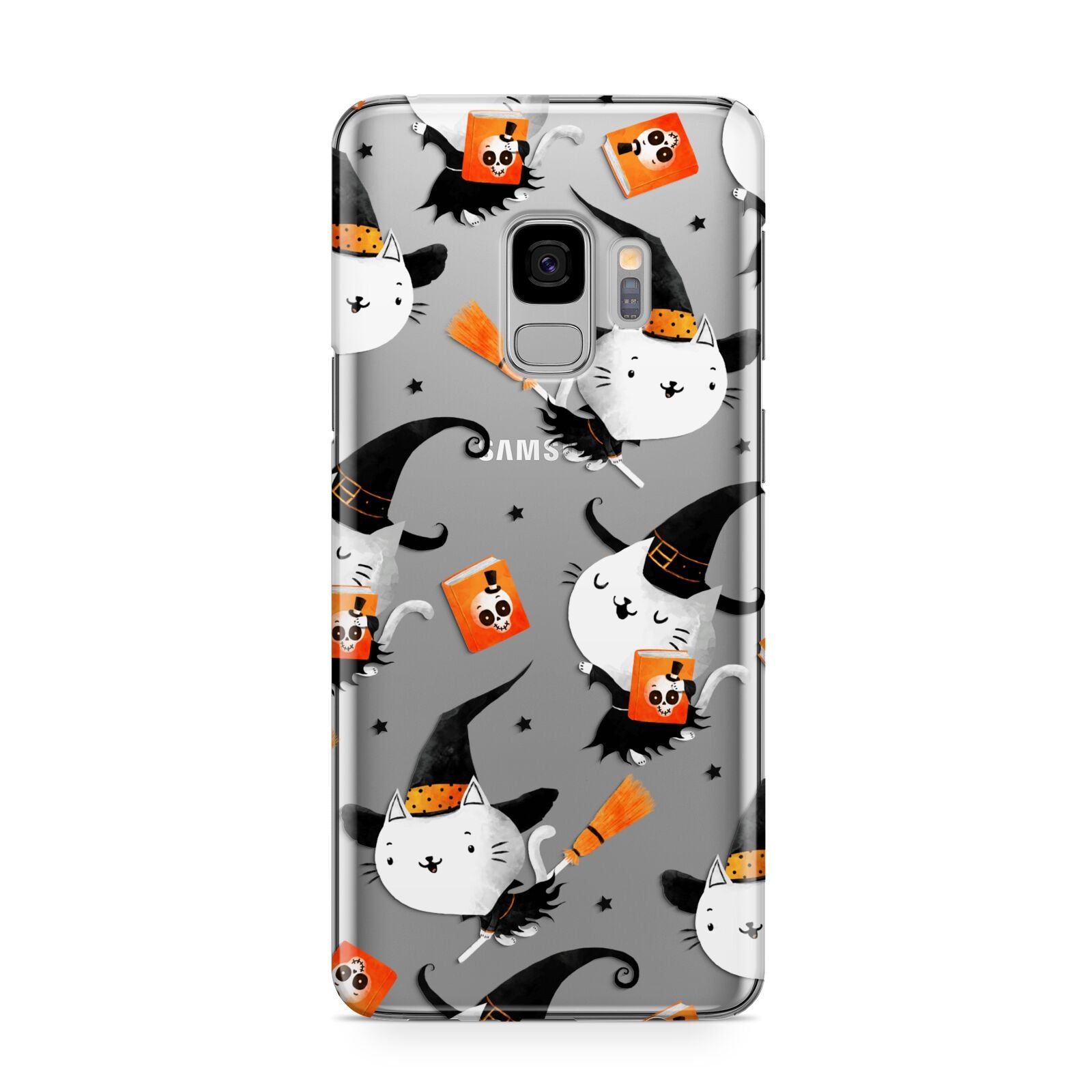 Cute Halloween Cats Samsung Galaxy S9 Case