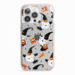 Cute Halloween Cats iPhone 13 Pro TPU Impact Case with Pink Edges