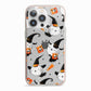 Cute Halloween Cats iPhone 13 Pro TPU Impact Case with Pink Edges