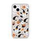 Cute Halloween Cats iPhone 14 Glitter Tough Case Starlight
