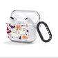 Cute Halloween Illustrations with Transparent Background AirPods Clear Case 3rd Gen Side Image