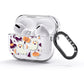 Cute Halloween Illustrations with Transparent Background AirPods Glitter Case 3rd Gen Side Image