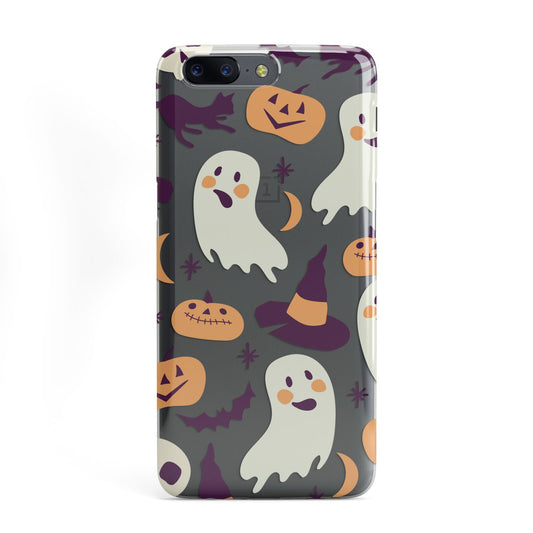 Cute Halloween Illustrations with Transparent Background OnePlus Case