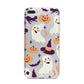 Cute Halloween Illustrations with Transparent Background iPhone 7 Plus Bumper Case on Silver iPhone