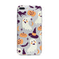 Cute Halloween Illustrations with Transparent Background iPhone 7 Plus Bumper Case on Silver iPhone