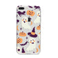 Cute Halloween Illustrations with Transparent Background iPhone 8 Plus Bumper Case on Silver iPhone