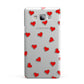 Cute Red Hearts Samsung Galaxy A7 2015 Case
