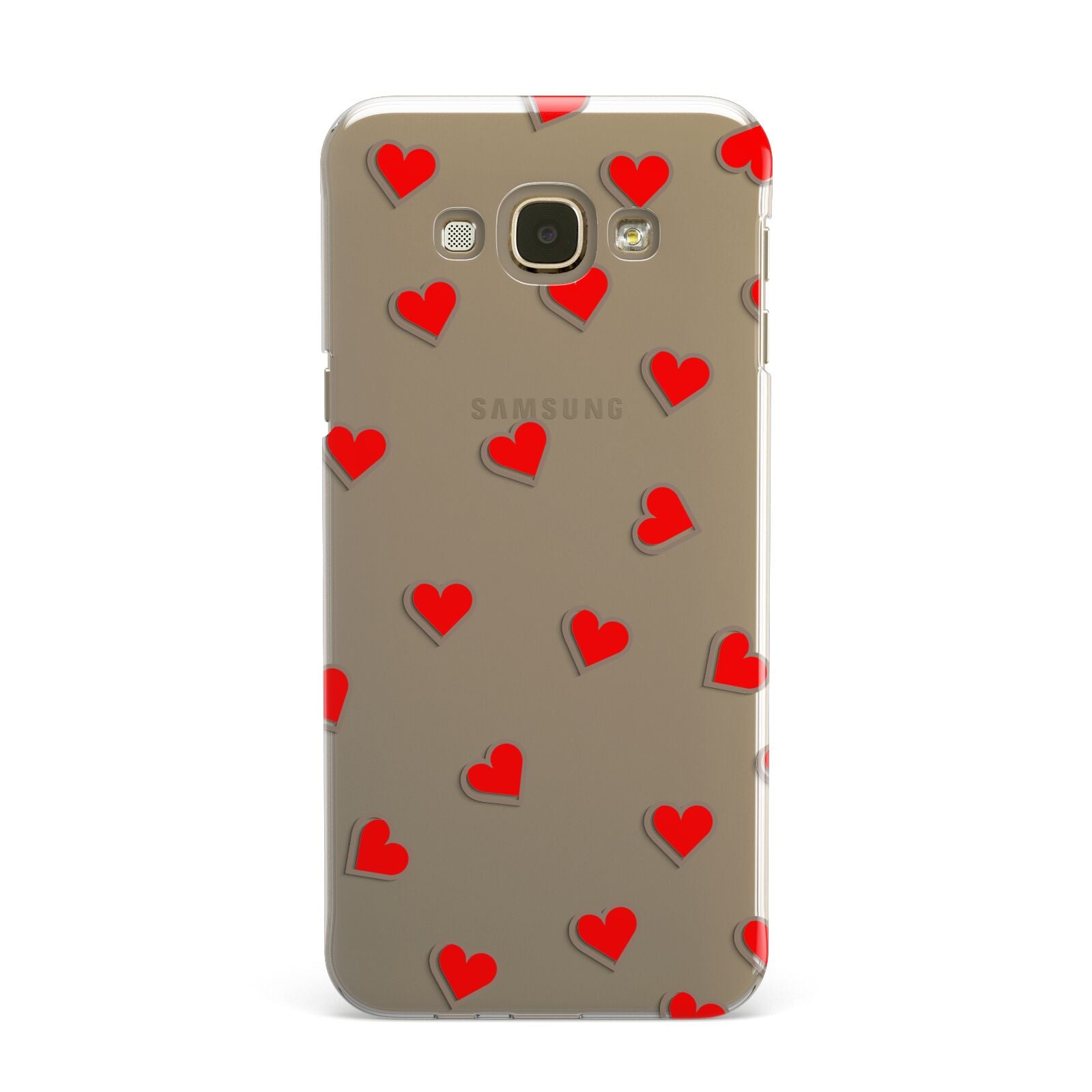 Cute Red Hearts Samsung Galaxy A8 Case