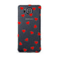 Cute Red Hearts Samsung Galaxy Alpha Case