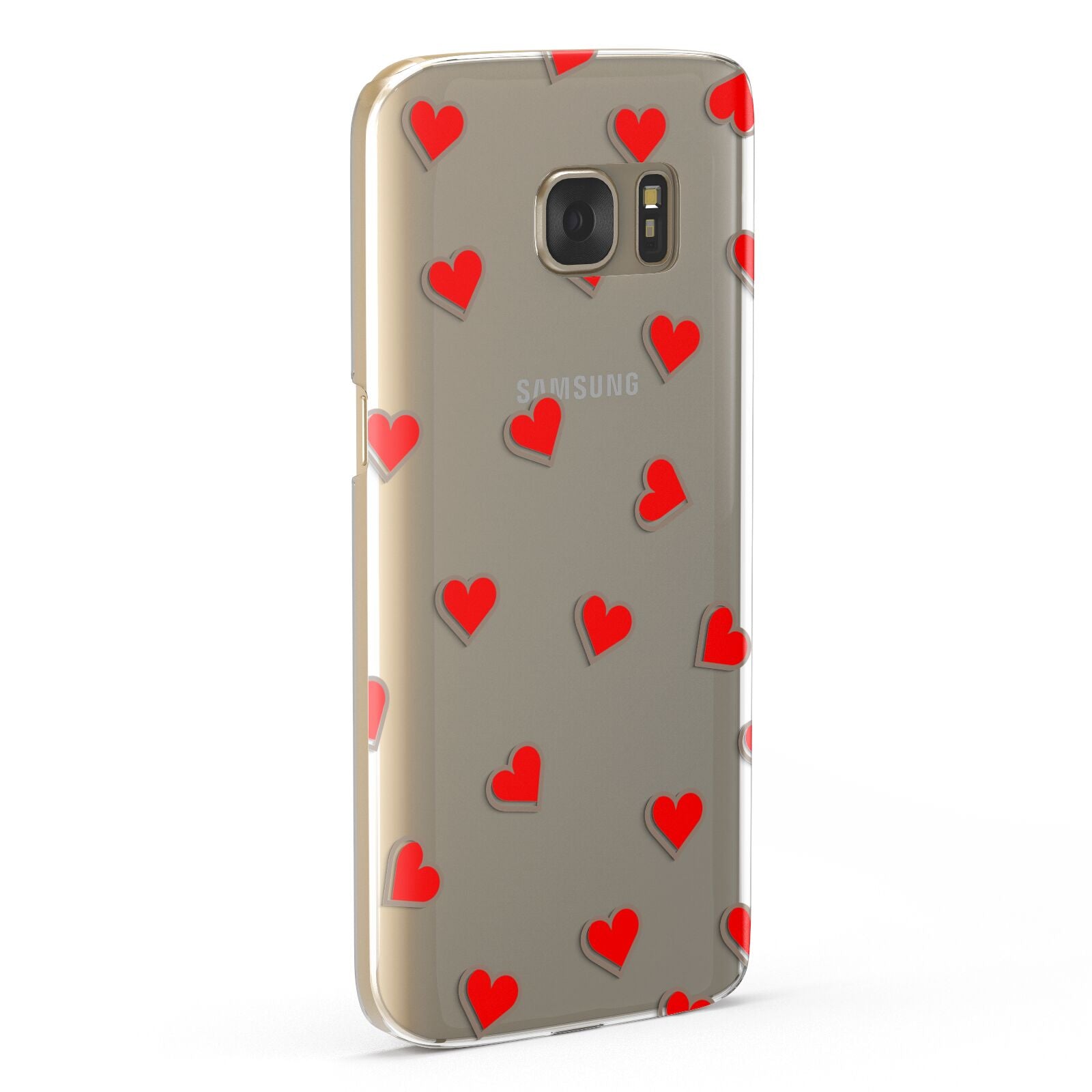 Cute Red Hearts Samsung Galaxy Case Fourty Five Degrees