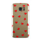 Cute Red Hearts Samsung Galaxy Case