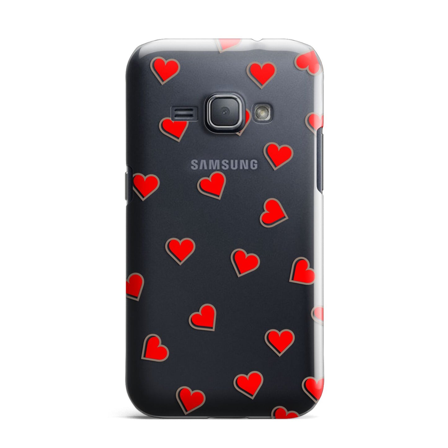 Cute Red Hearts Samsung Galaxy J1 2016 Case