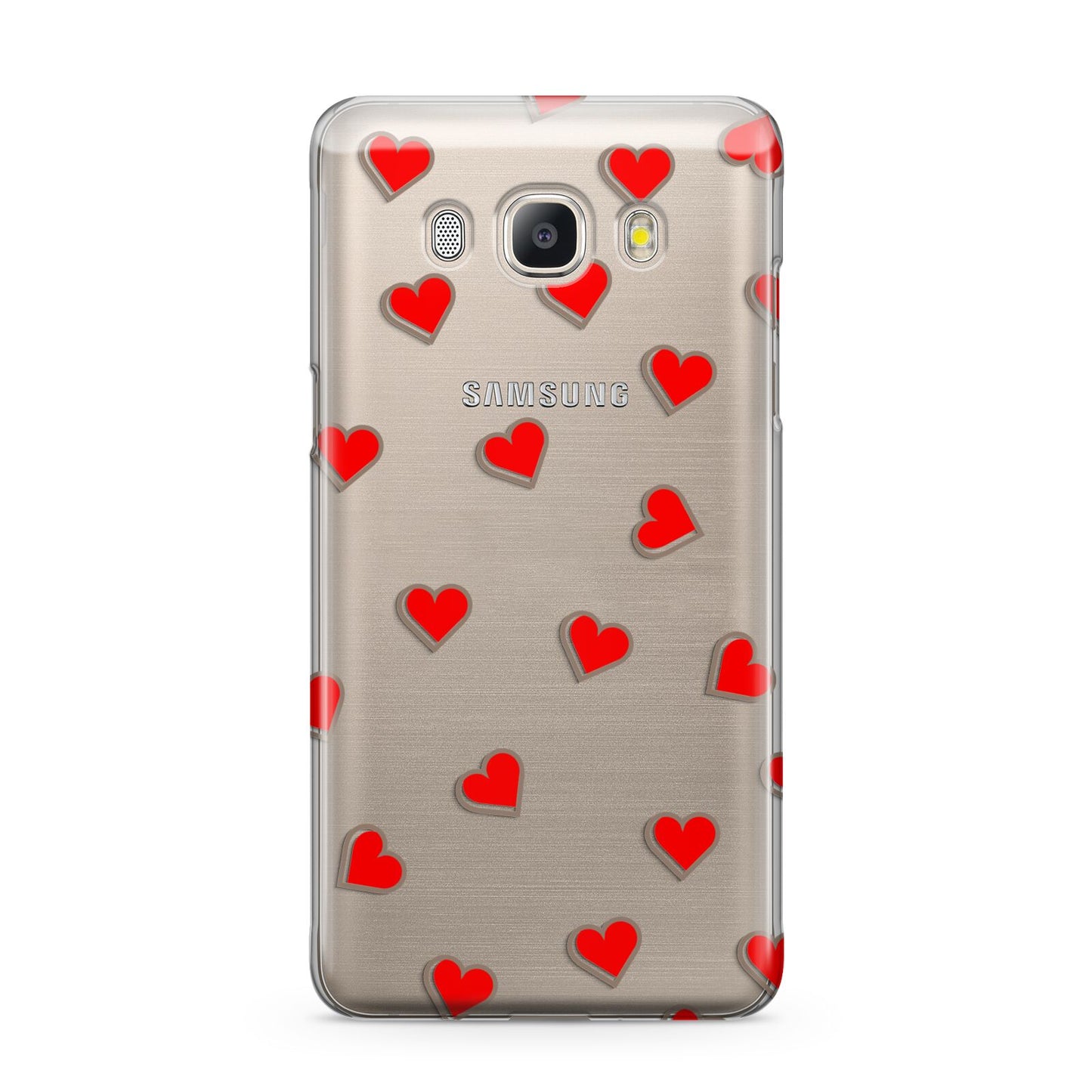 Cute Red Hearts Samsung Galaxy J5 2016 Case