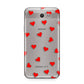 Cute Red Hearts Samsung Galaxy J7 2017 Case