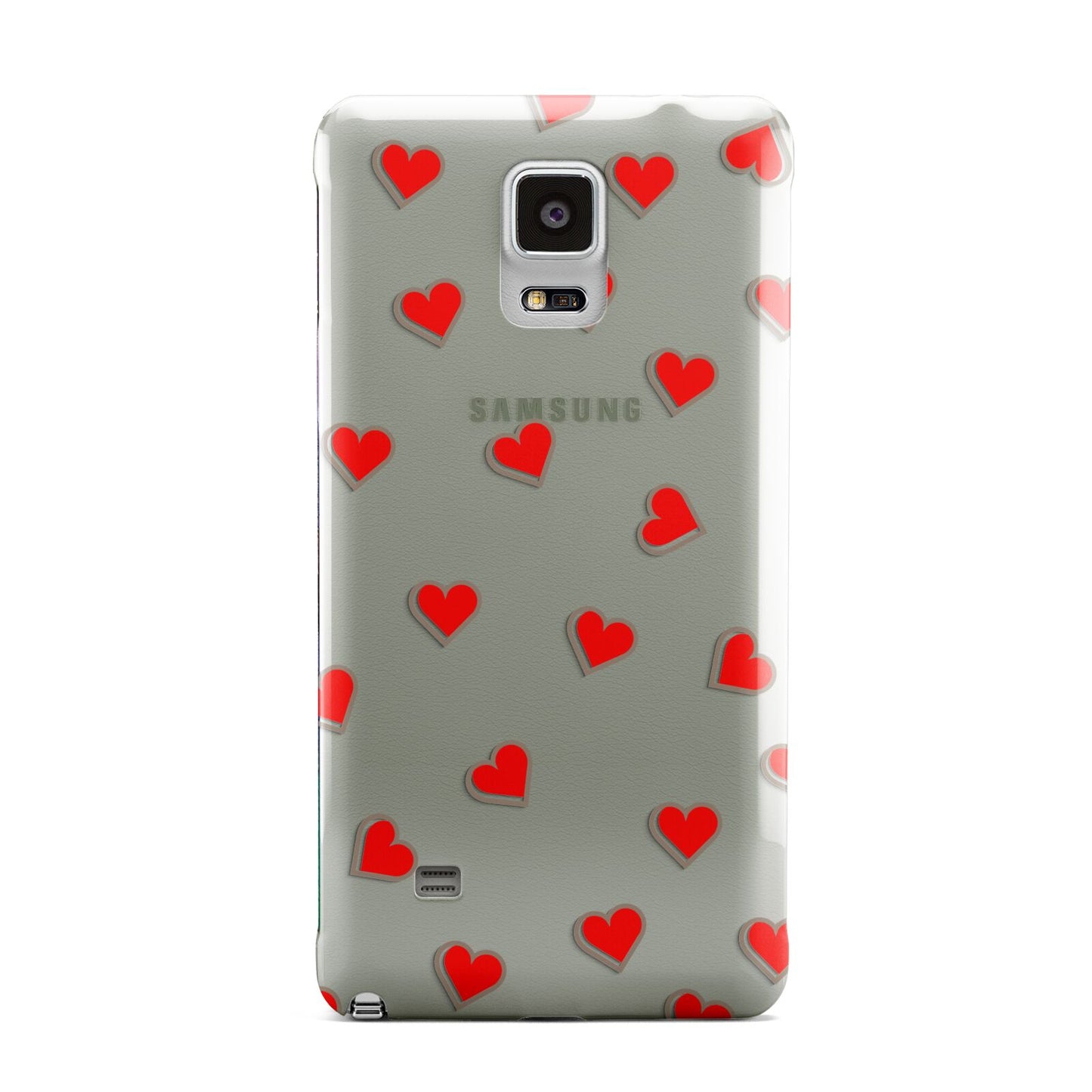 Cute Red Hearts Samsung Galaxy Note 4 Case