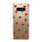 Cute Red Hearts Samsung Galaxy Note 8 Case