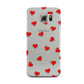 Cute Red Hearts Samsung Galaxy S6 Case