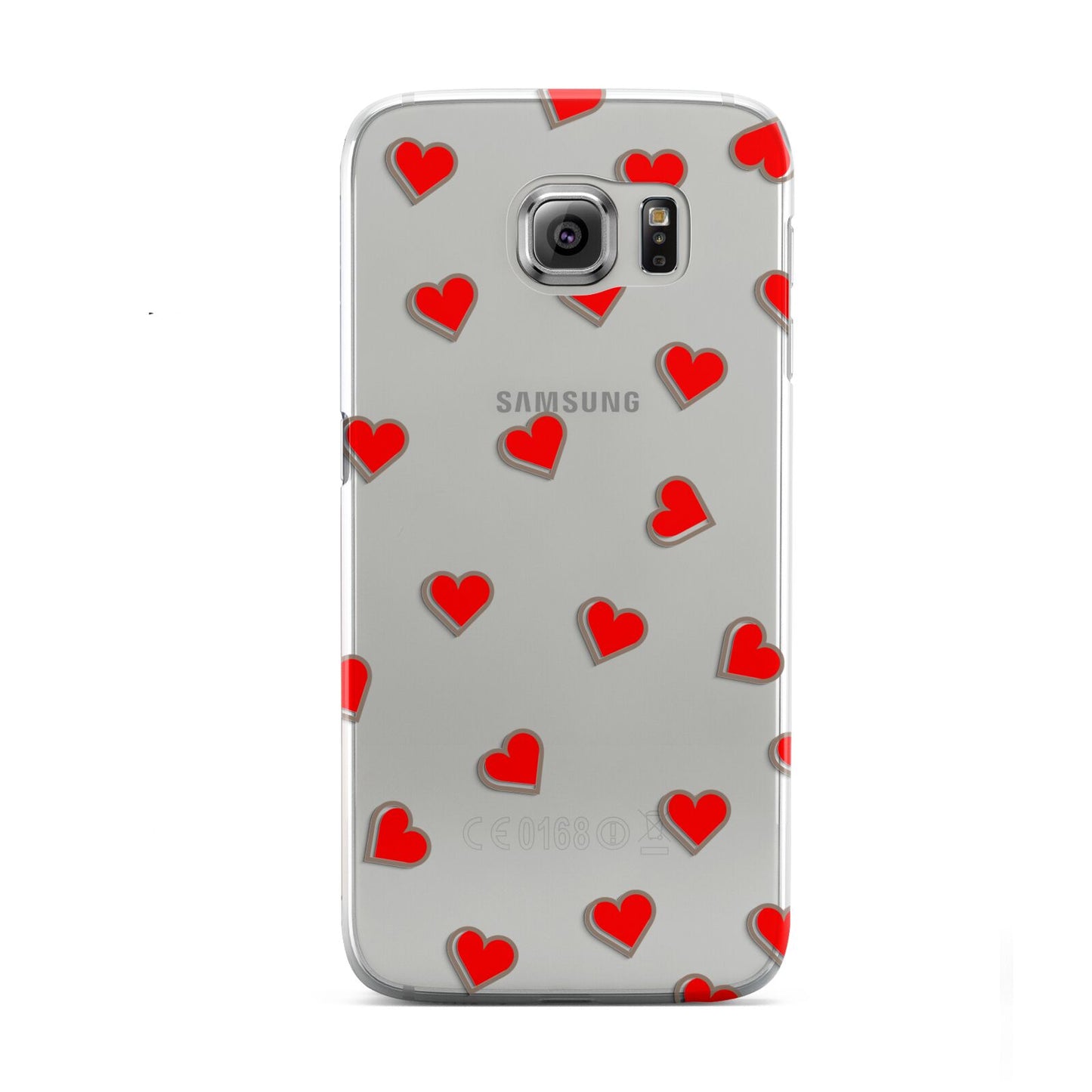 Cute Red Hearts Samsung Galaxy S6 Case