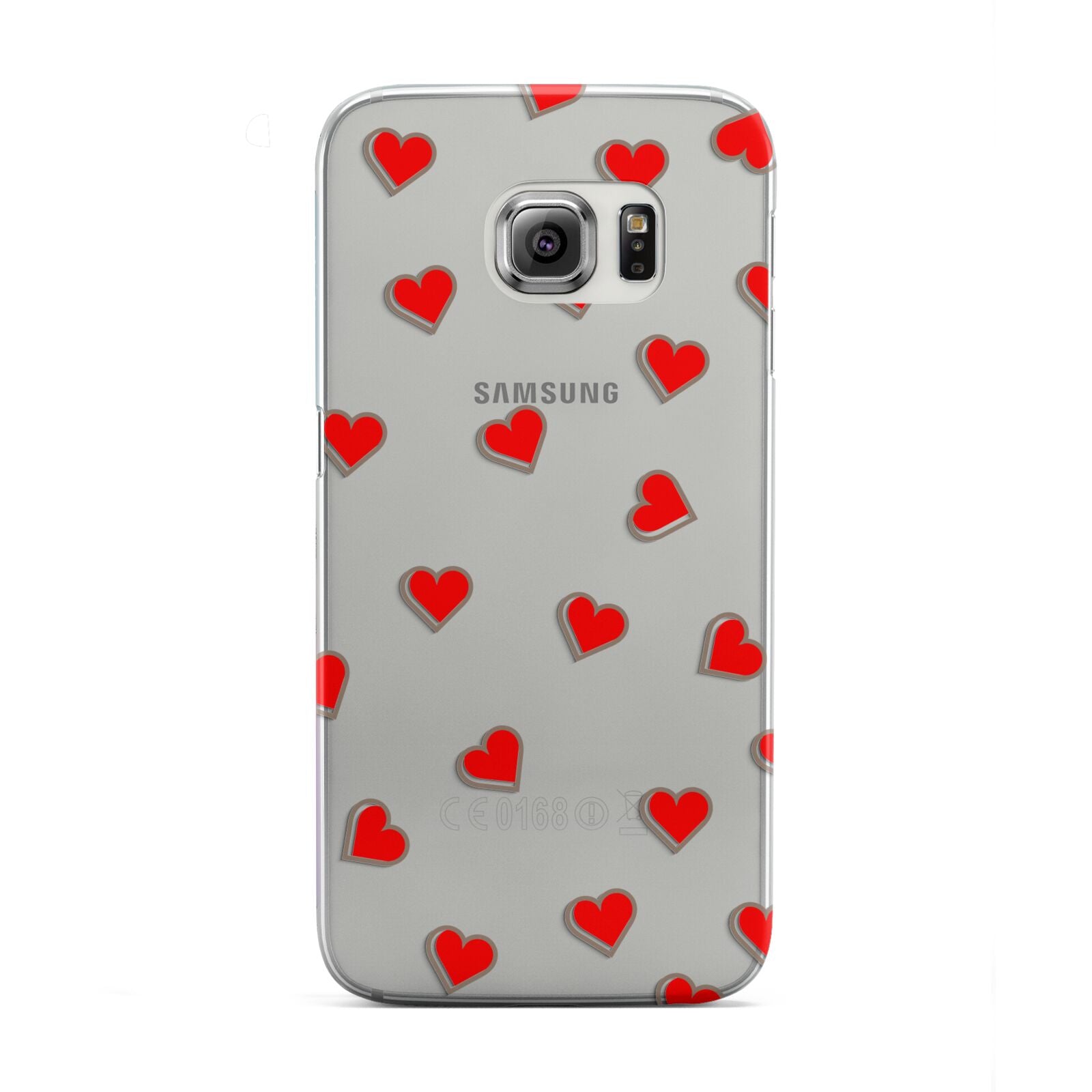 Cute Red Hearts Samsung Galaxy S6 Edge Case