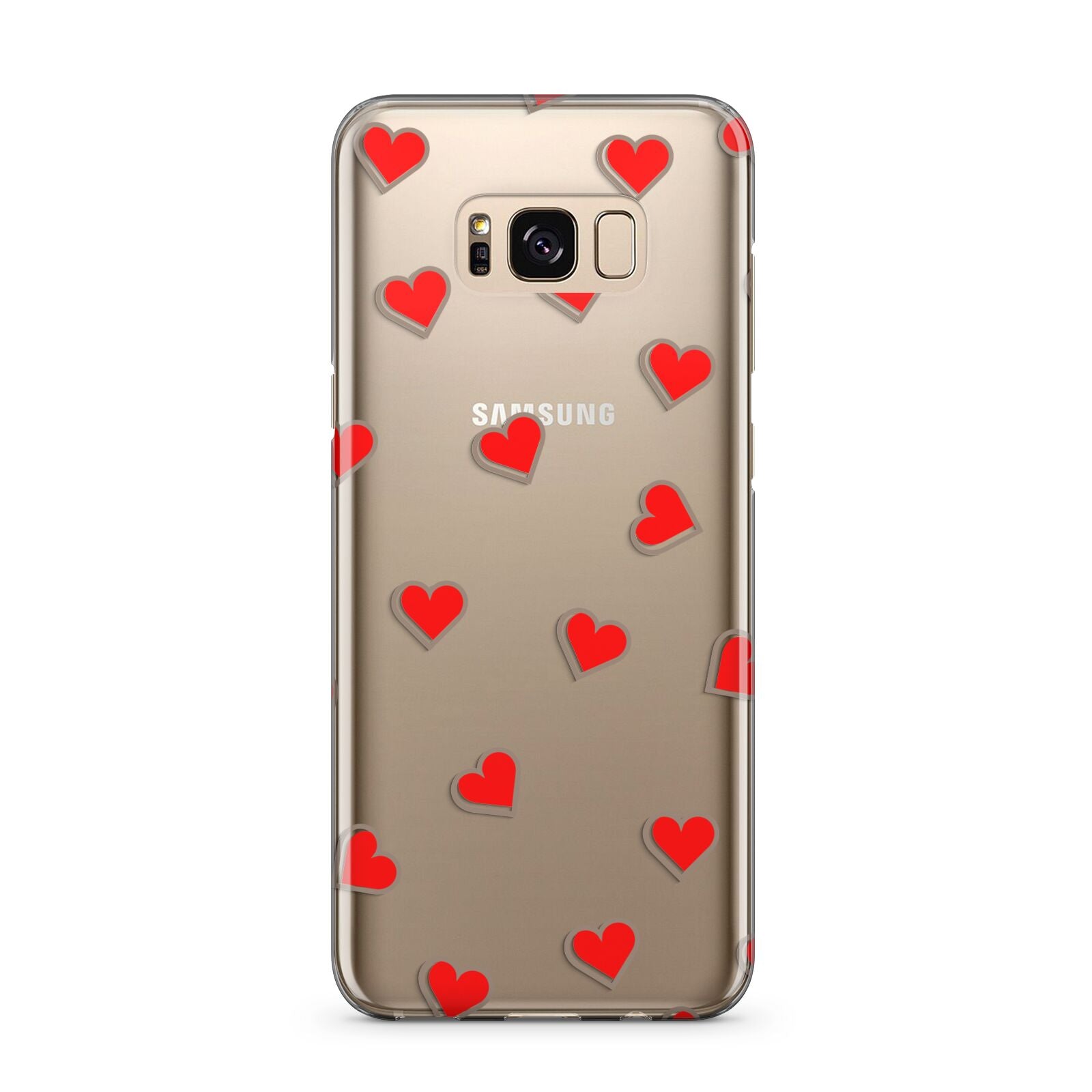 Cute Red Hearts Samsung Galaxy S8 Plus Case