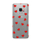 Cute Red Hearts Samsung Galaxy S9 Case