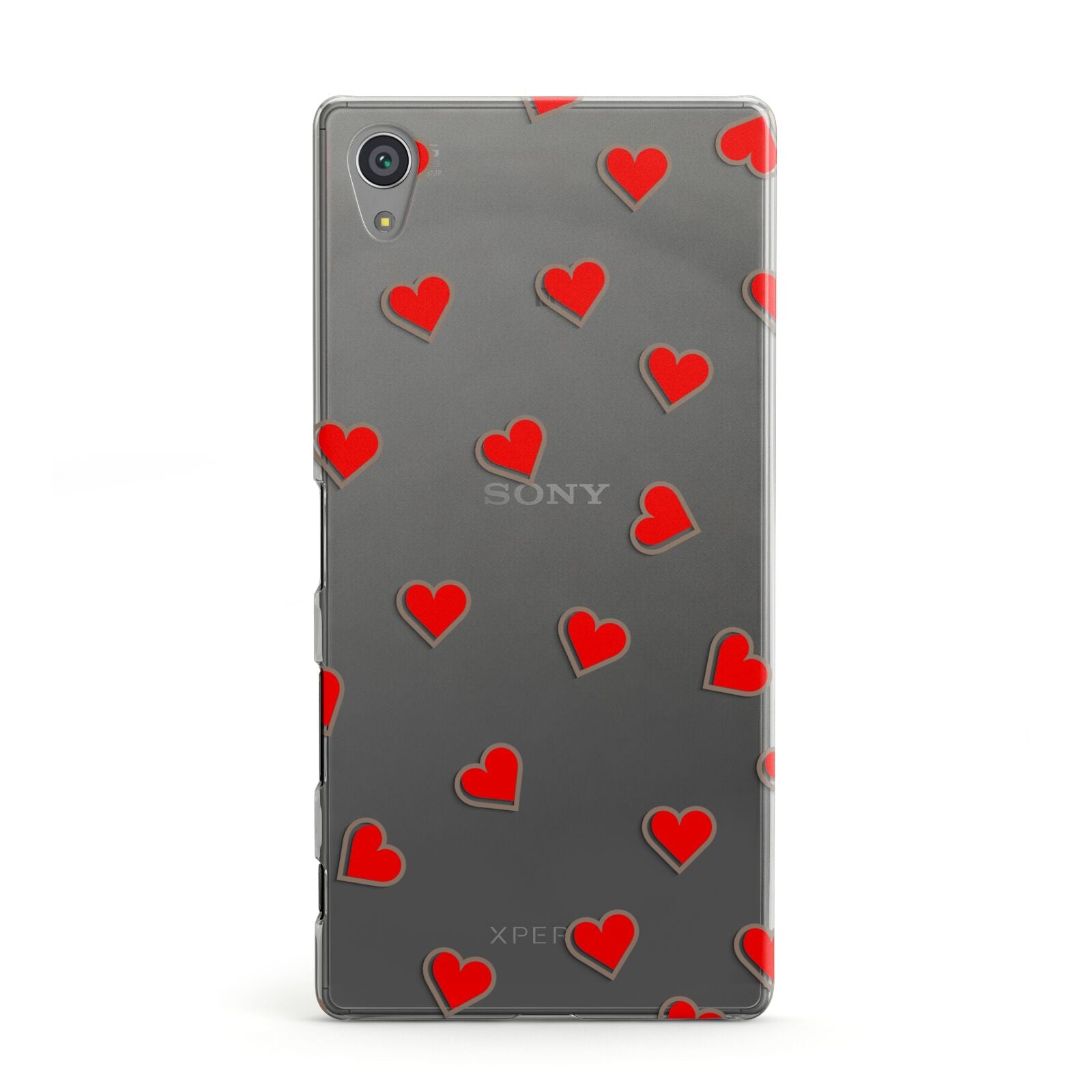 Cute Red Hearts Sony Xperia Case