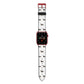 Dachshund Apple Watch Strap with Red Hardware