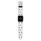 Dachshund Apple Watch Strap with Silver Hardware