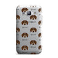 Dachshund Icon with Name Samsung Galaxy J1 2015 Case