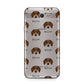 Dachshund Icon with Name Samsung Galaxy J7 2017 Case