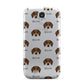 Dachshund Icon with Name Samsung Galaxy S4 Case