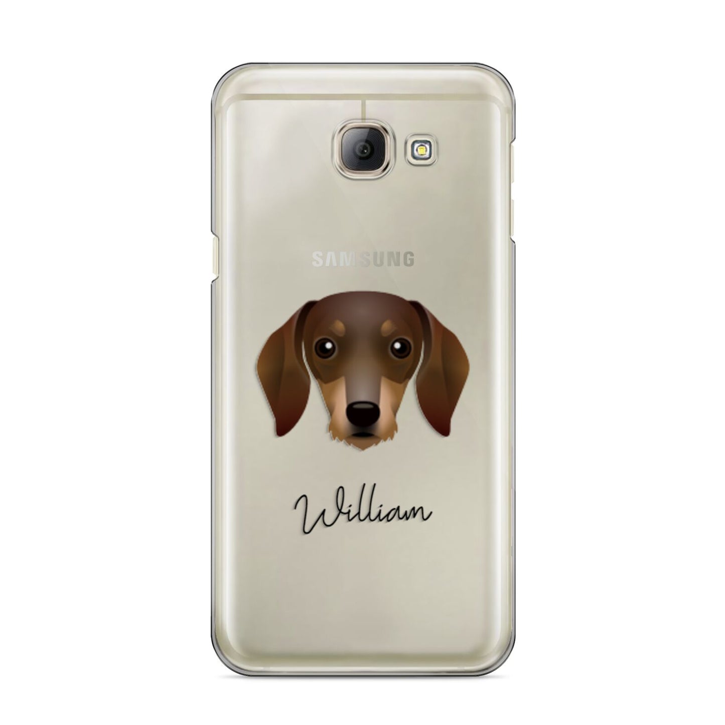 Dachshund Personalised Samsung Galaxy A8 2016 Case