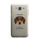 Dachshund Personalised Samsung Galaxy J7 Case