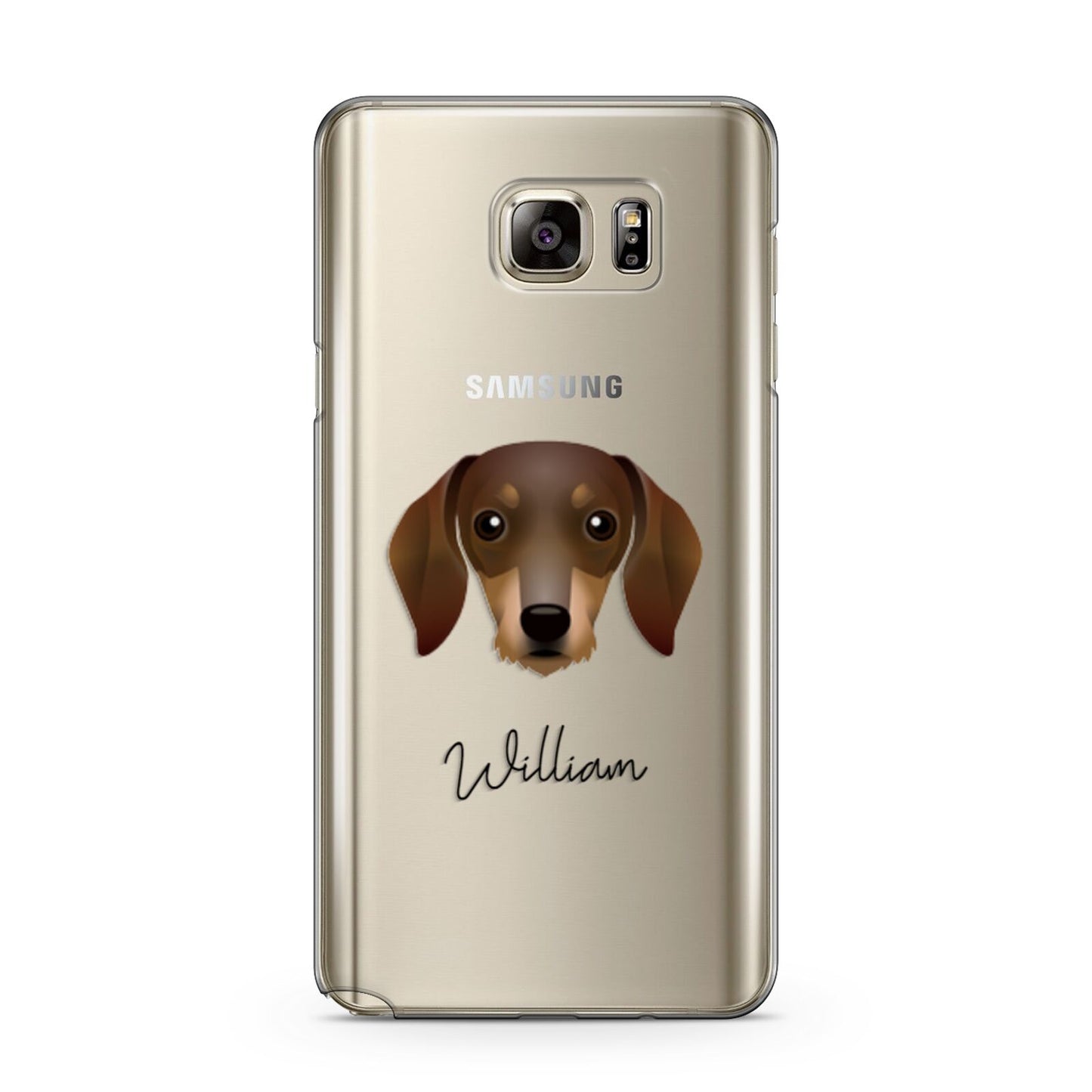 Dachshund Personalised Samsung Galaxy Note 5 Case