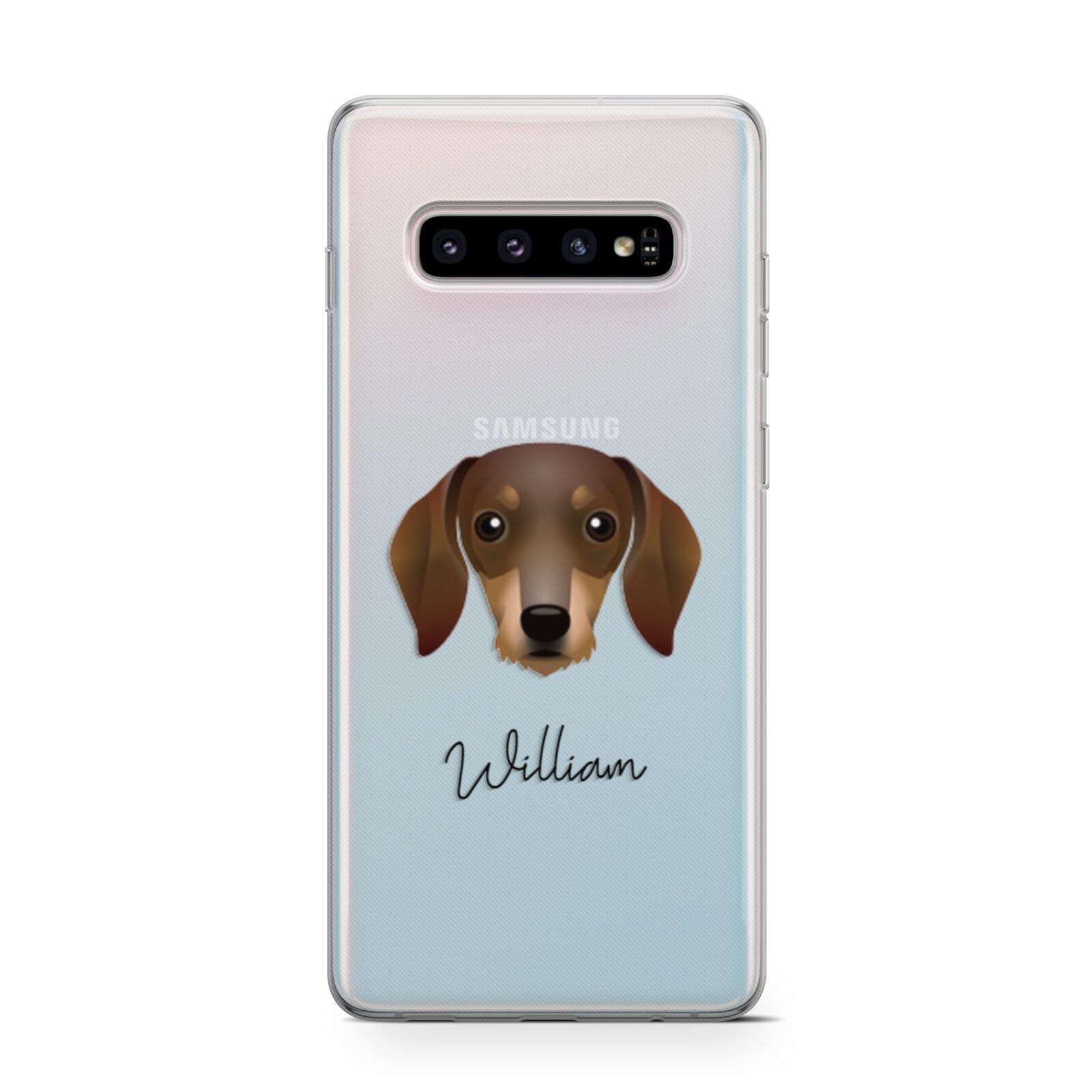 Dachshund Personalised Samsung Galaxy S10 Case
