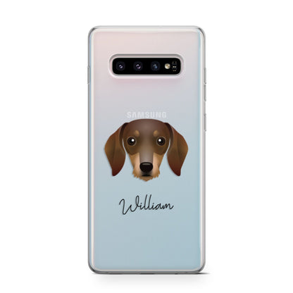 Dachshund Personalised Samsung Galaxy S10 Case
